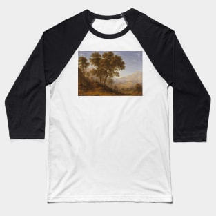 my last view of italy looking from the alps over suza 1835 - John Glover Baseball T-Shirt